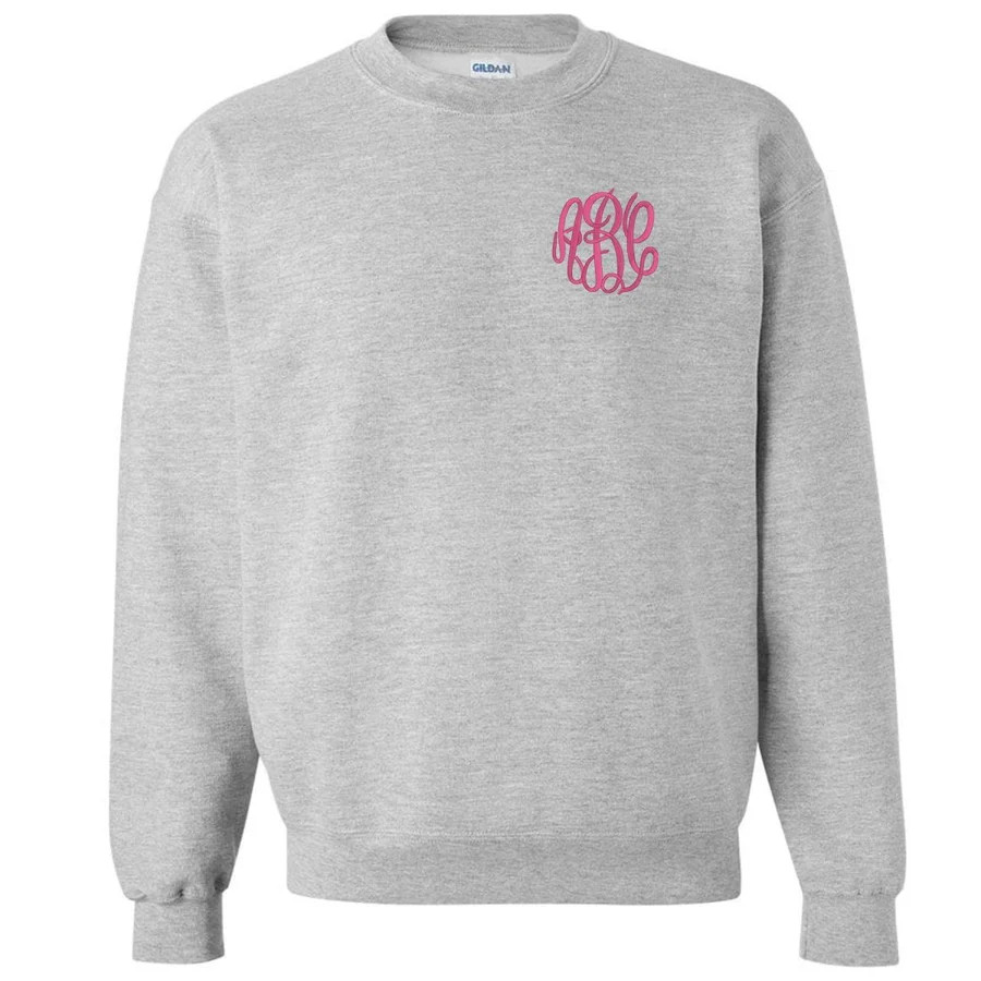 Monogrammed Crewneck Sweatshirt | United Monograms