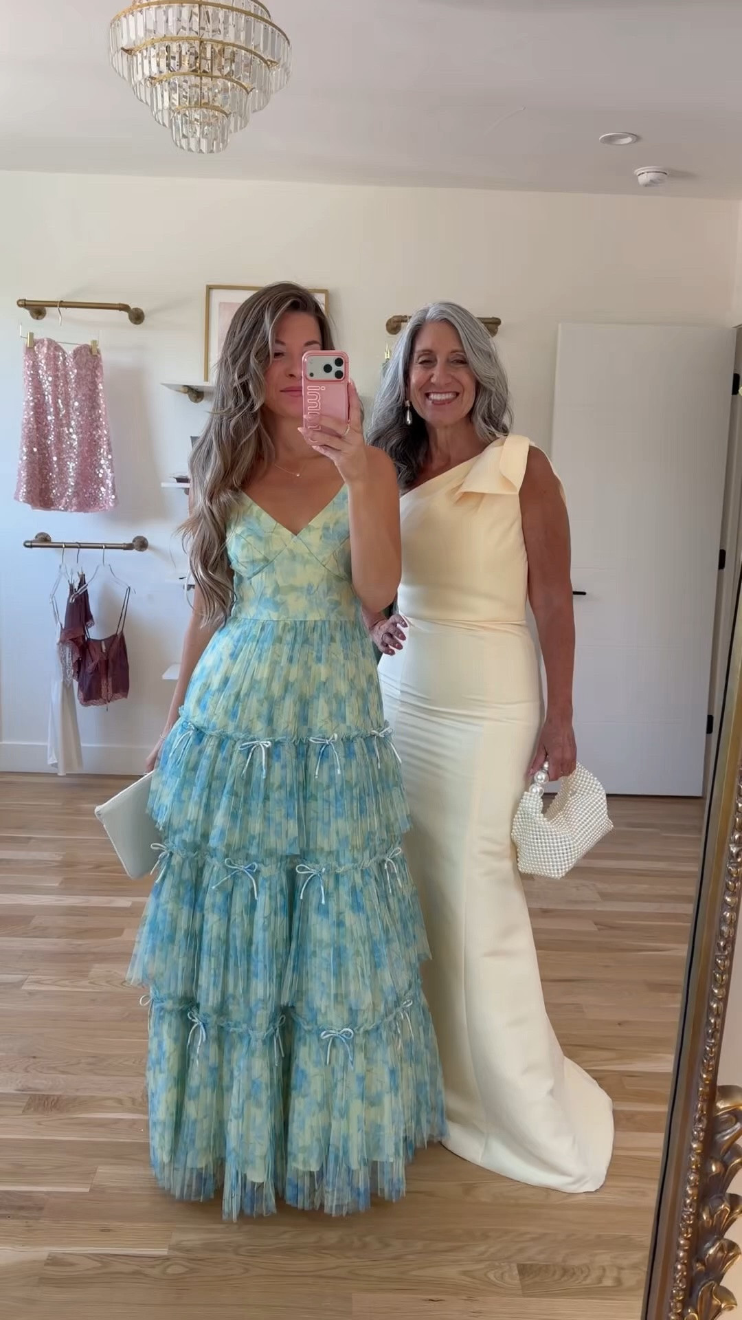 Mom and me formal black tie event and wedding guest dresses

Astr code: emerson15
Vici code: emerson30
Mac duggal code: emerson10

Wearing my usual smalls/ 2 in most:
• Sized down to a 0 hutch dress, blue ruffle dress, + blooming anthro dress 

Mom wears a medium/6:
She sized down to a 4 in the hutch dress, pleated cocktail dress, + dark pink strapless floral dress 
She sized up to an 8 in the yellow dress

Wedding guest
Formal event
Black tie
Fall party
Satin
Floral
Off the shoulder
Pleated
Strapless
Midi
Cocktail dress
Special occasion
Mother of the bride

#LTKgrwm #LTKSeasonal #LTKWedding #LTKgrwm #LTKootd #LTKWedding