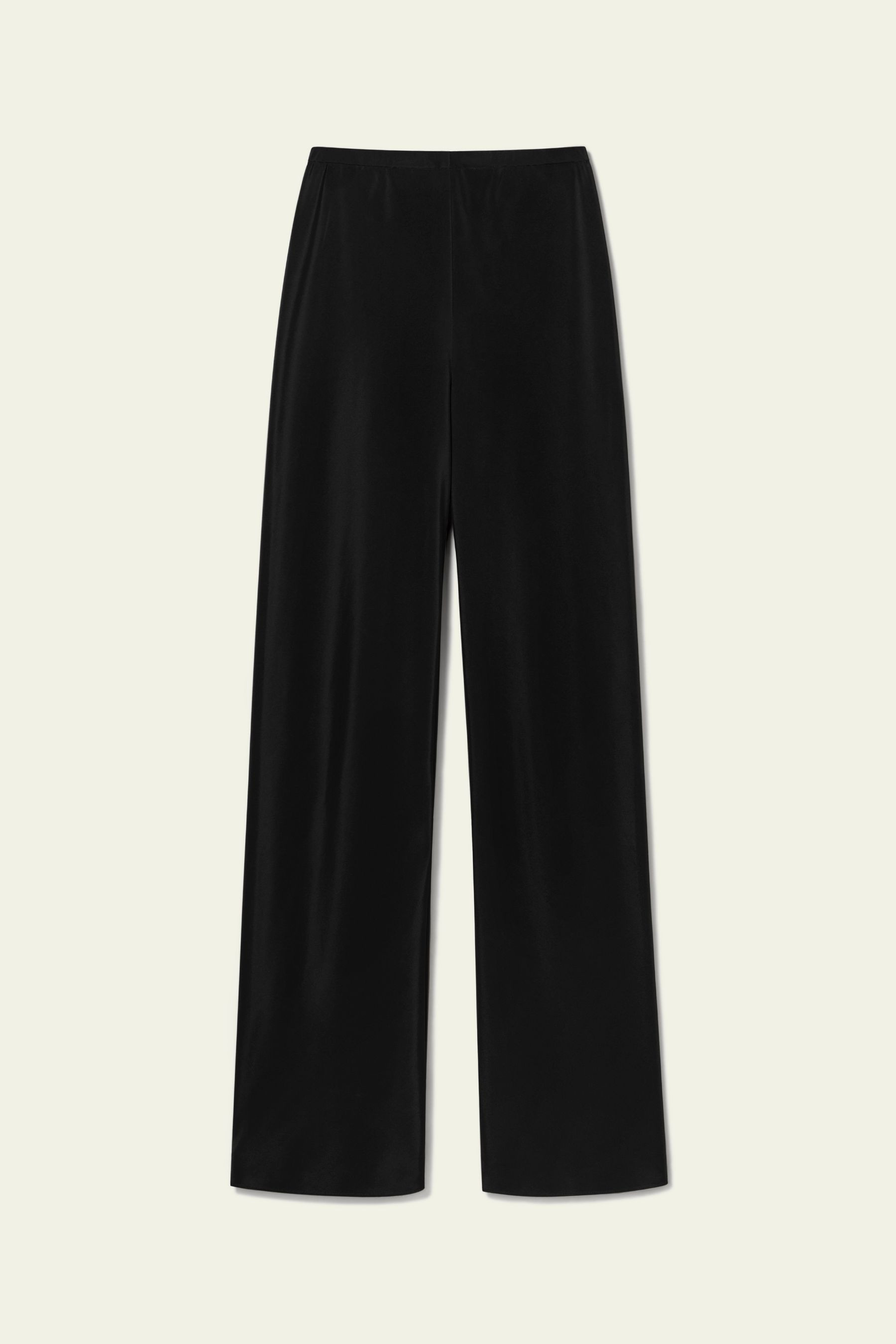 Bias Cut Straight Leg Silk Trousers | LILYSILK