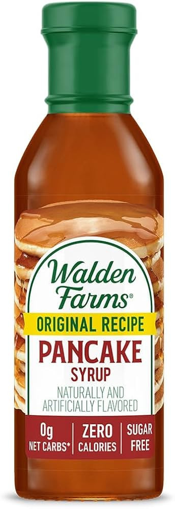 Walden Farms Pancake Syrup – Perfect for Pancakes, Waffles, Desserts – Zero Calorie, Sugar-Fr... | Amazon (US)