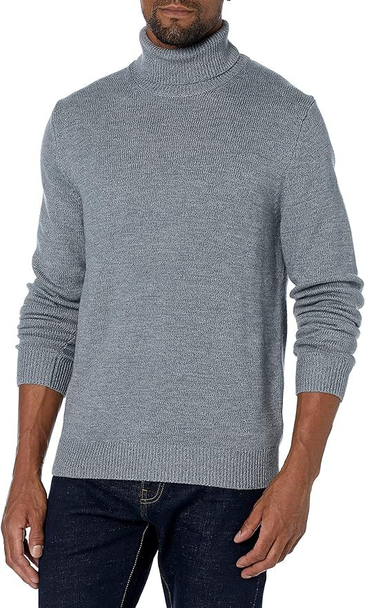 Goodthreads Men's Supersoft Marled Turtleneck Sweater | Amazon (US)
