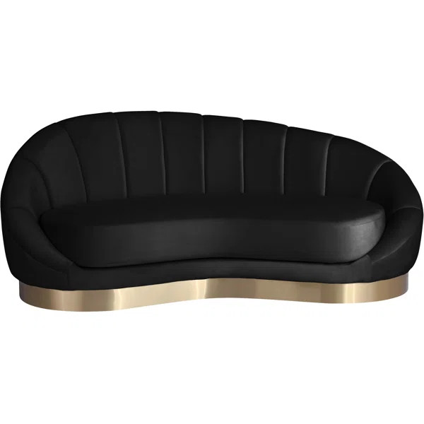 Saldana 78.5'' Velvet Loveseat | Wayfair North America