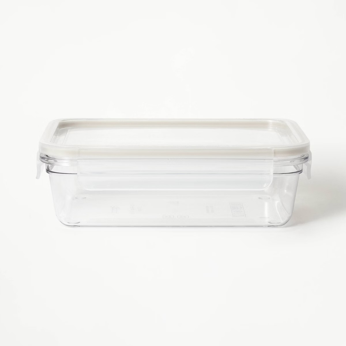5.5c Plastic Rectangle Food Storage Container Clear - Figmint™ | Target