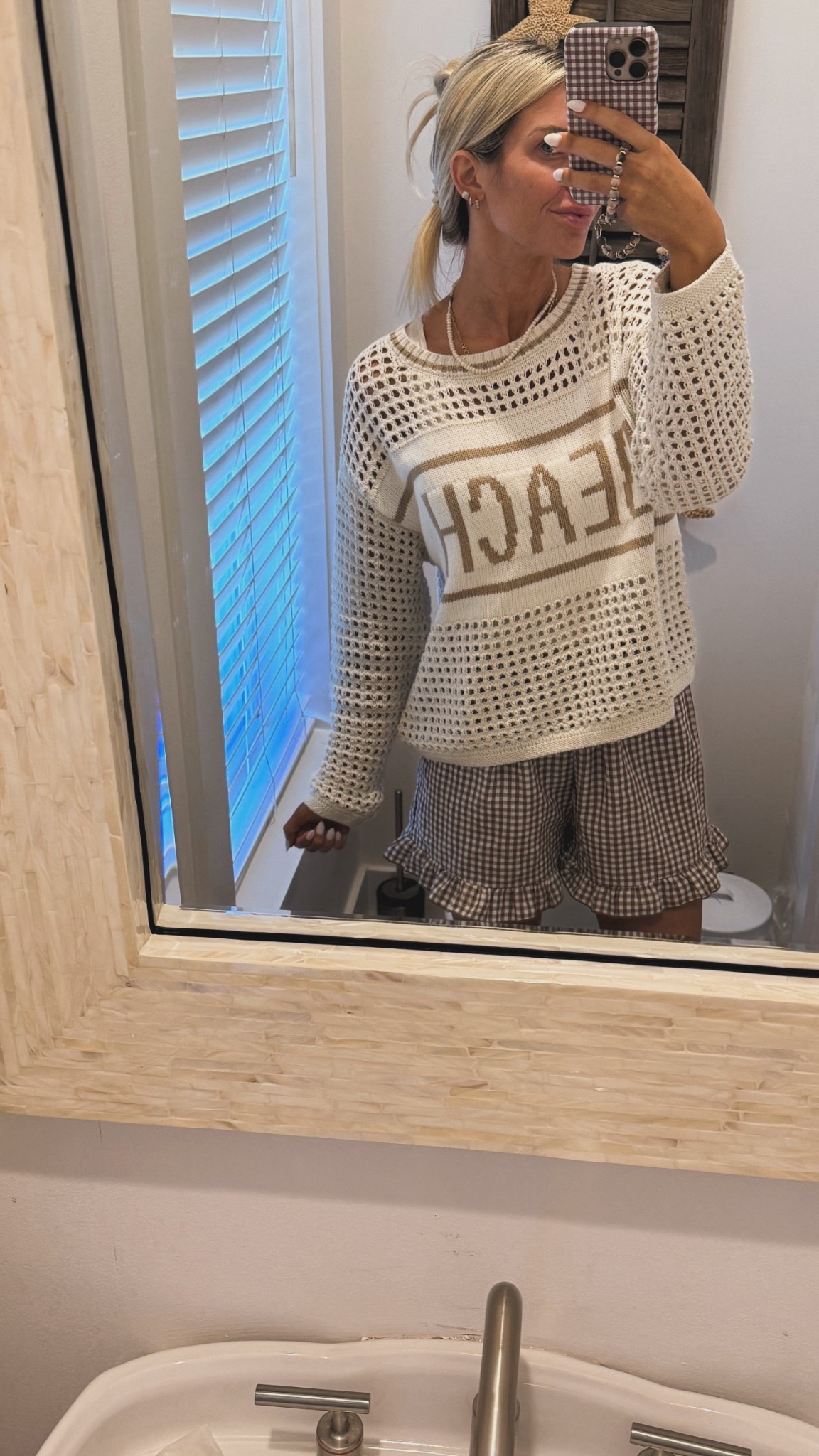 My fav beach pullover from VICI and these gingham ruffle boxer shorts from Amazon 😍

#LTKCyberWeek #LTKootd #LTKgrwm