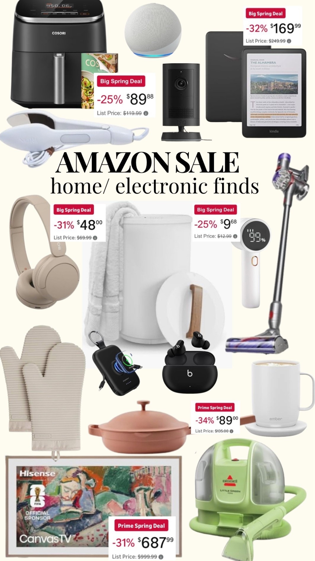 Amazon sale- home/ electronic find

#LTKHome #LTKSeasonal #LTKSaleAlert