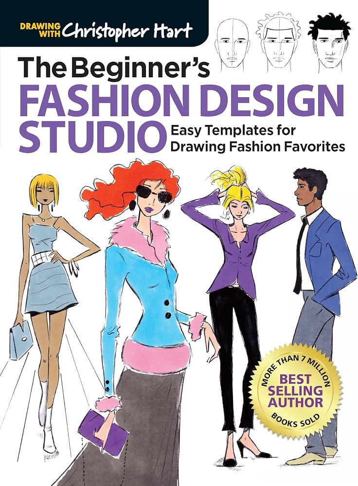 Beginner's Fashion Design Studio: Easy Templates for Drawing Fashion Favorites – Learn How to C... | Amazon (CA)