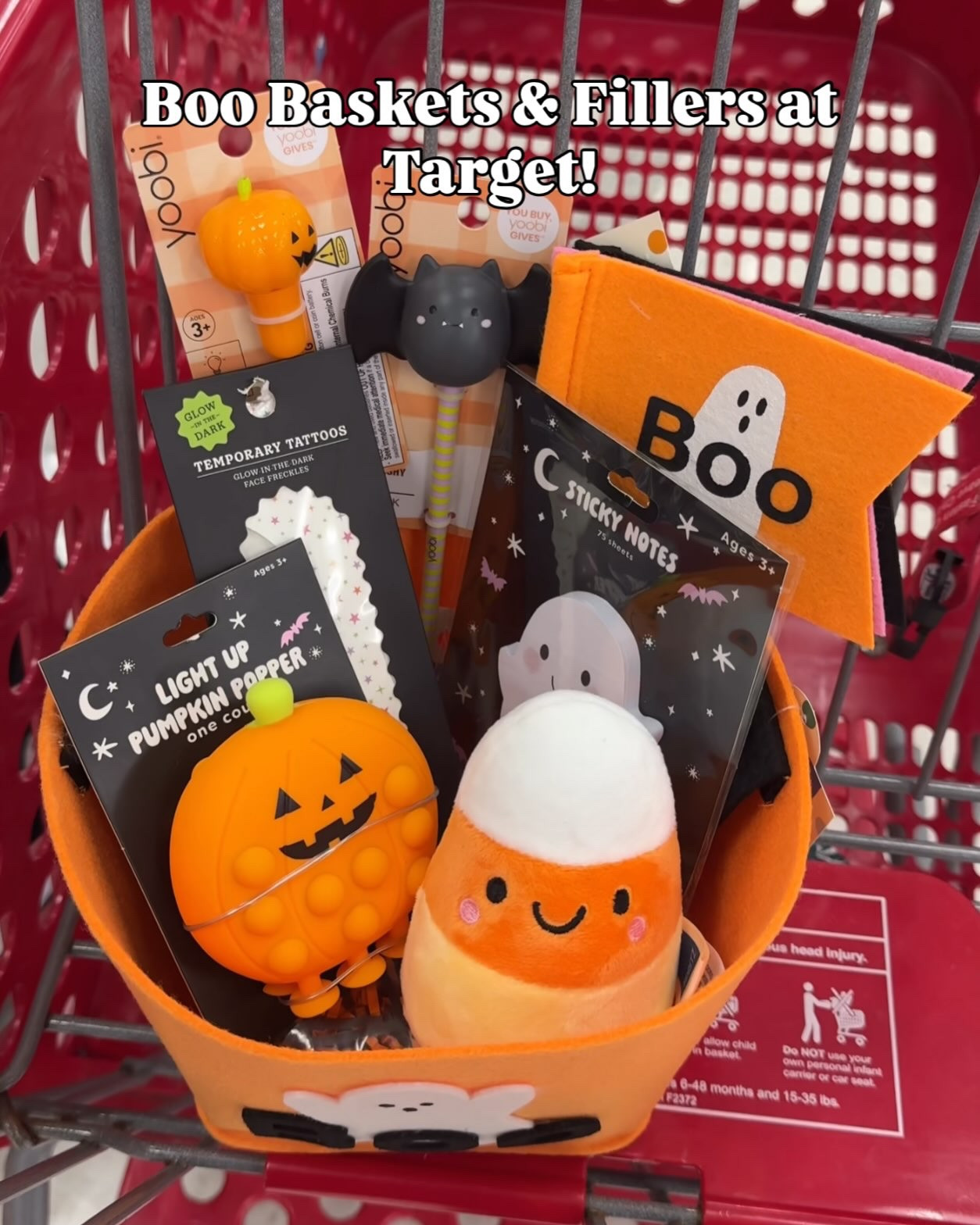 $3 boo basket fillers at Target! 🎯 🎃🕷️🕸️ grab them before they are gone! Follow + comment “SHOP” for a link! (make sure you’re following to receive it) ✨ & if you love Holiday finds and gift ideas, follow along for more! 

#Targetpartner #ltk  #targetstyle #shoppingvlog #newattarget