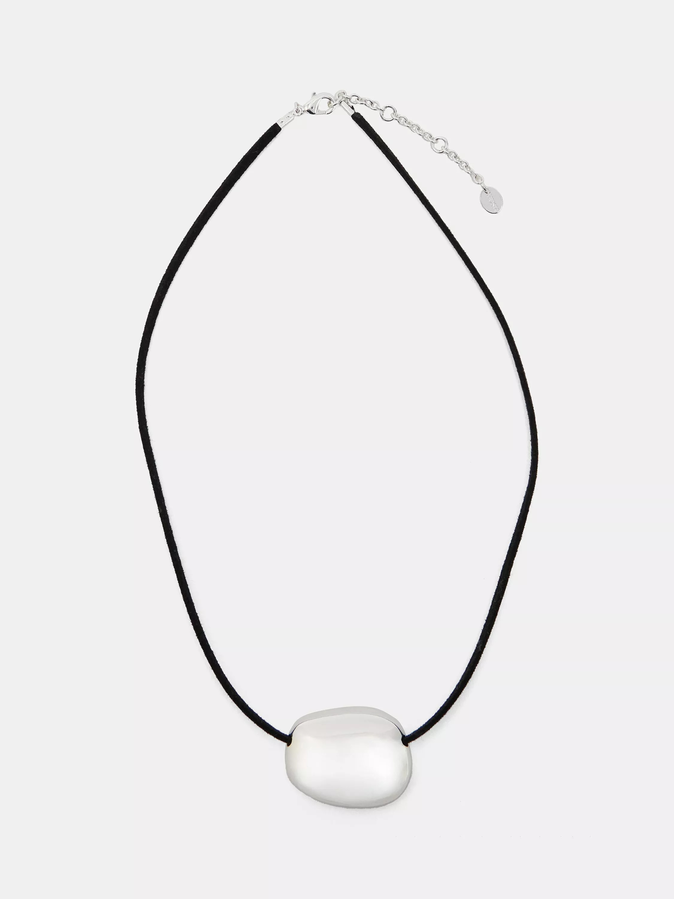 HUSH Pebble Pendant Cord Necklace | John Lewis (UK)