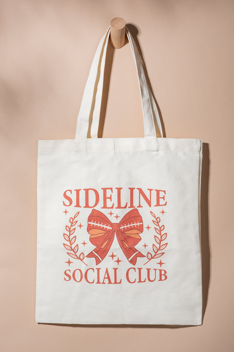 Sideline Social Club Tote Bag | Francesca's
