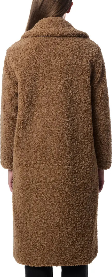 Faux Shearling Double Breasted Coat | Nordstrom Rack