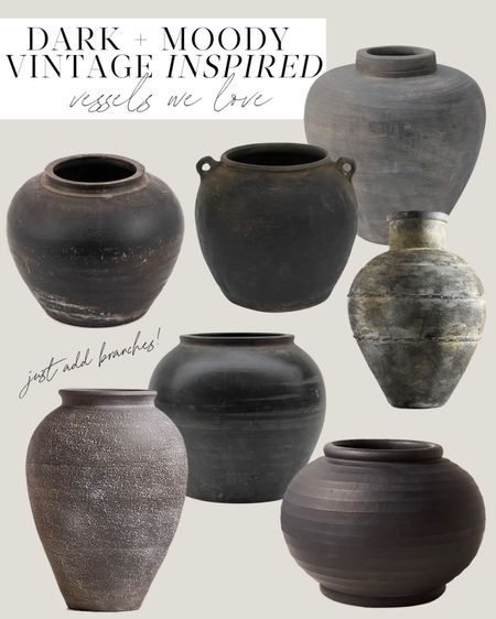 We love adding a vintage vessel or pot with fresh cut stems to our projects. Here’s a roundup of some of our favorite vintage inspired vessels that you can get now for your home! Then just add branches!

#LTKhome #LTKunder50 #LTKunder100