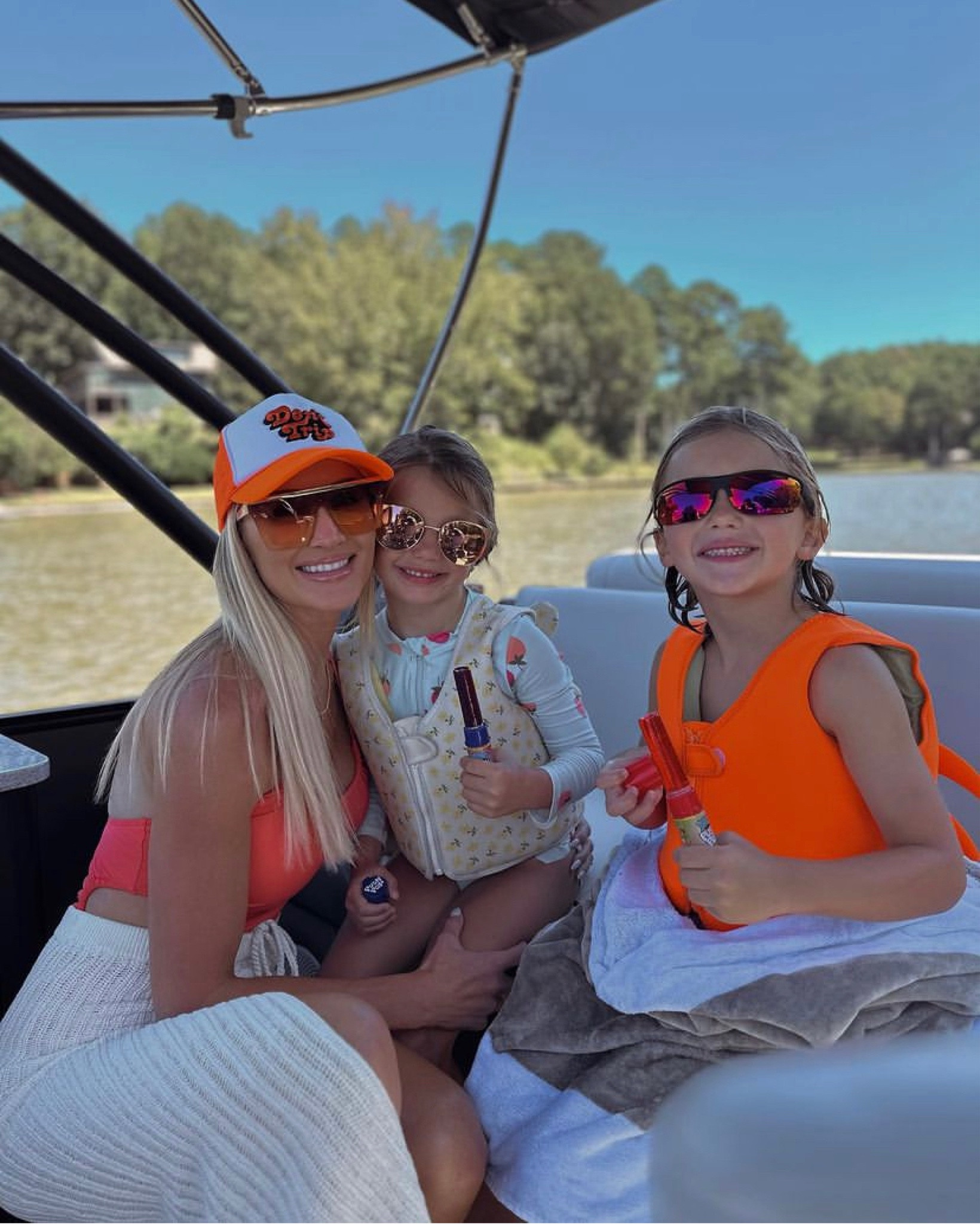 Lake life! I linked Navy and Memphis’ life jackets! 🤍

boating l jackets l life jacket l swim l boating life l kids swim

#LTKkids