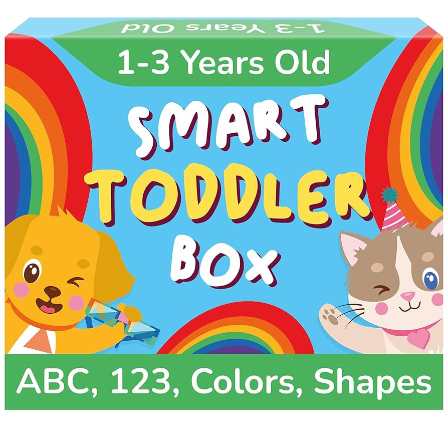 TOYVENTIVE Educational Books, Flash Cards, and Puzzles - Birthday Gifts for 1, 2, 3, and 4 Year O... | Amazon (US)