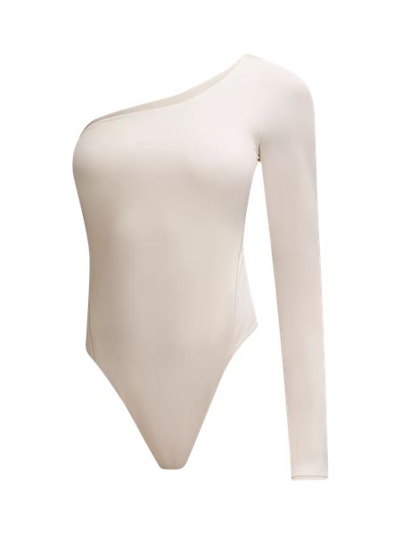 Wundermost Ultra-Soft Nulu Long-Sleeve One-Shoulder Bodysuit | Lululemon (US)