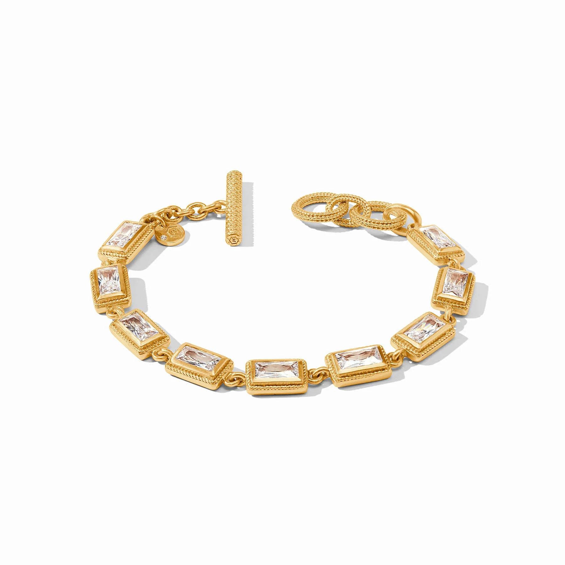 Baguette Tennis Bracelet | Julie Vos