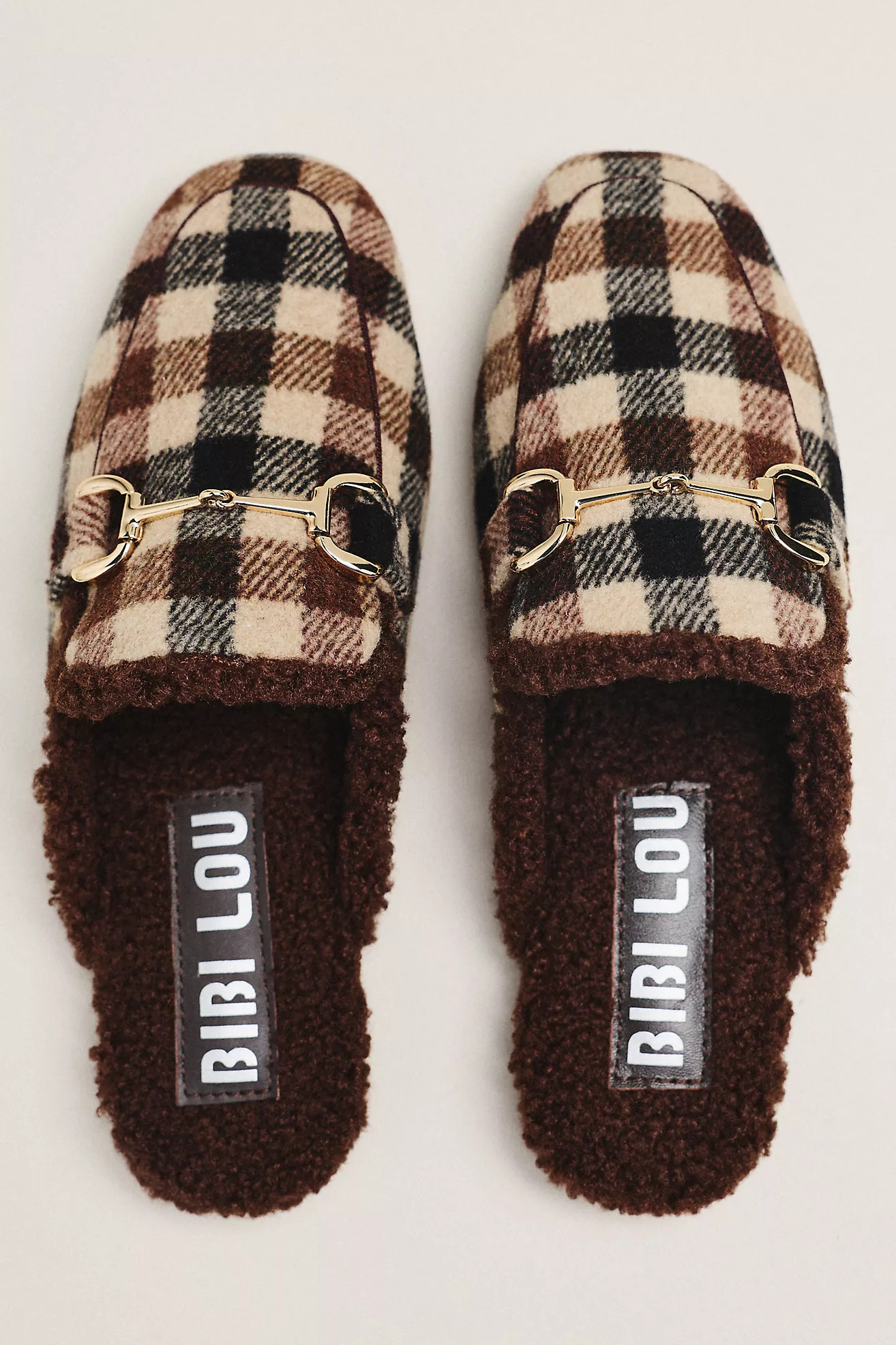 Bibi Lou Shearling Horsebit Mules | Anthropologie (US)