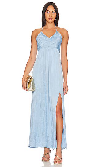 Brianna Dress in Dusk Blue | Revolve Clothing (Global)