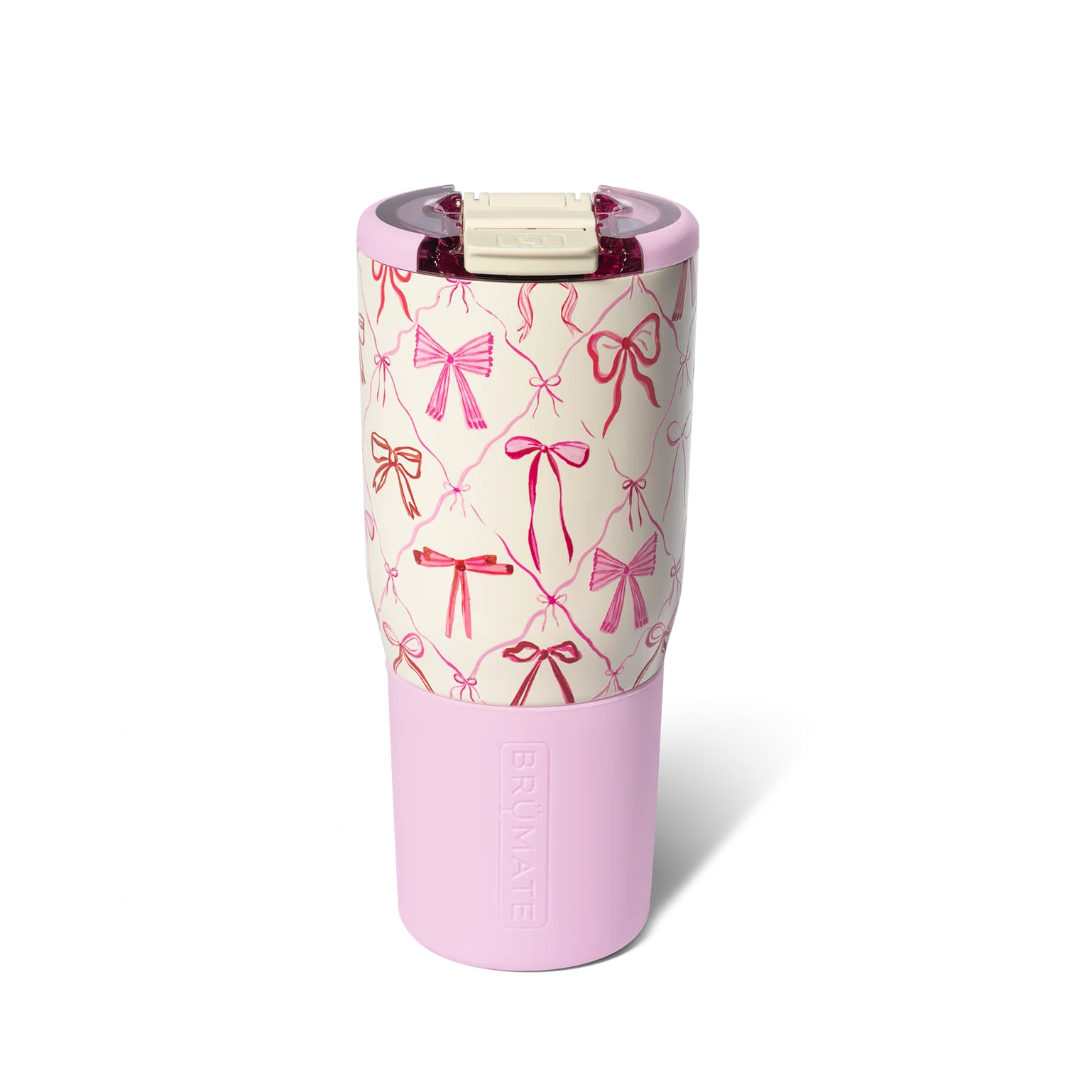 Nav 25oz | Pink Bow Mug | BrüMate | Brumate