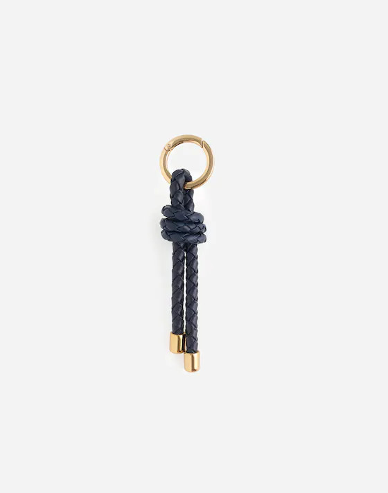 Woven Leather Bag Charm | Madewell | Madewell