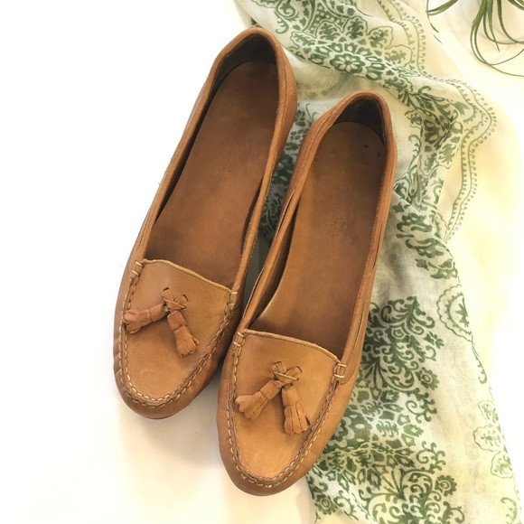 Vintage Old Maine Trotters Leather Loafers Tassel | Poshmark