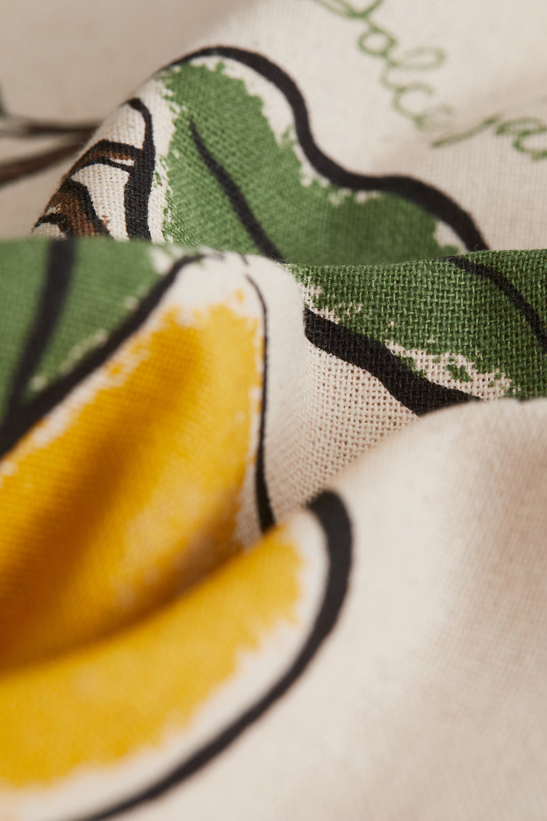 Printed Cotton Cushion Cover - Beige/Dolce Far Niente - Home All | H&M US | H&M (US + CA)