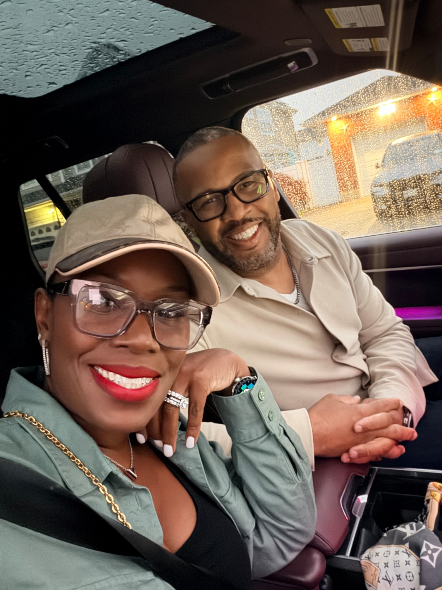 Serving red lip energy all night…nothing like a date night with my favorite red lip and Lv cap on this rainy day! 

#LTKOver40 #LTKActive #LTKBeauty