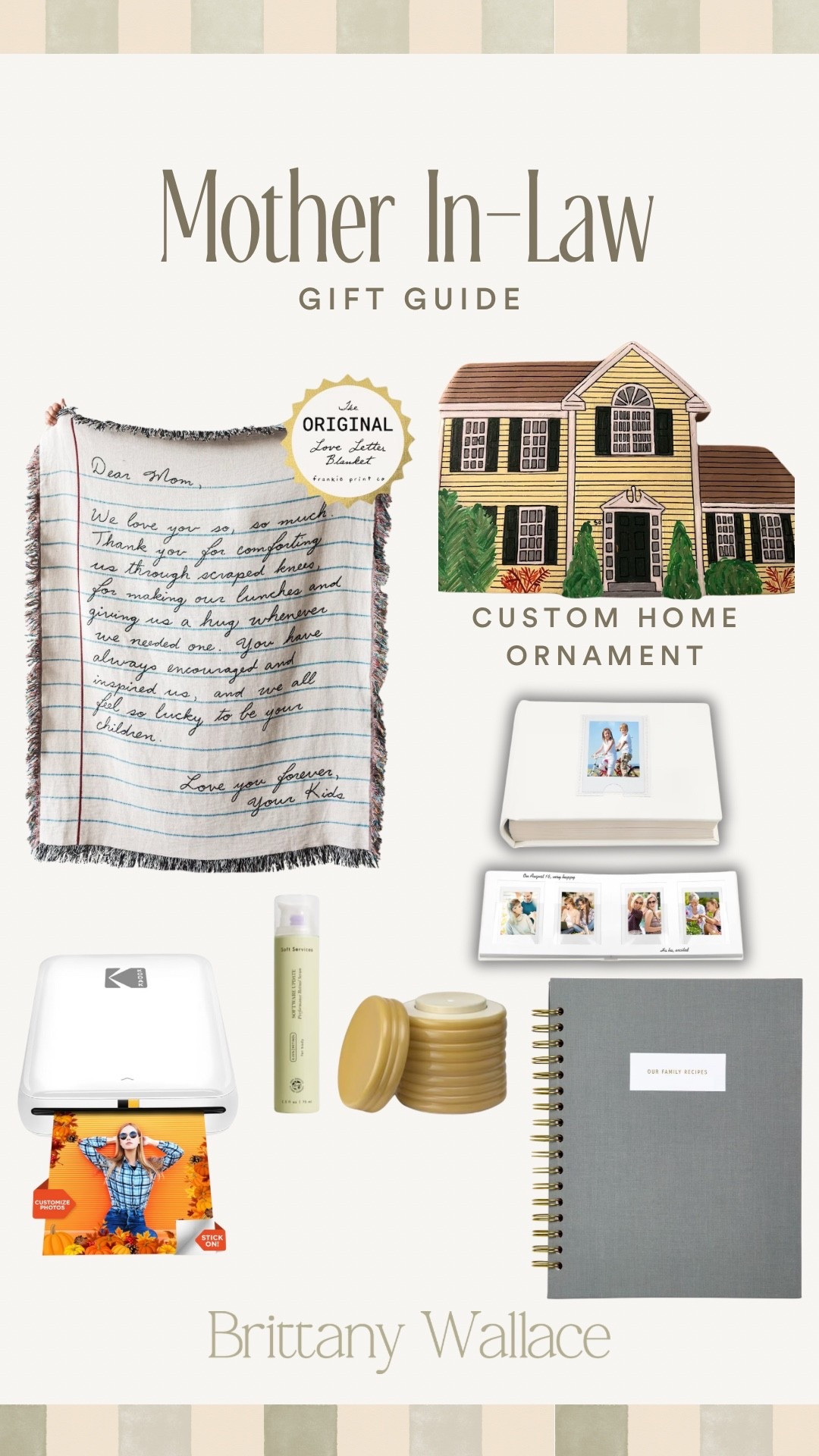 Gift guide for moms, mother-in-laws, grandmas! 
personalized gifts, photo album, photo printer, customized gifts, gift ideas

#LTKHoliday #LTKGiftGuide #LTKFamily