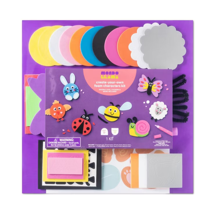 Create-Your-Own Spring Foam Characters Kit - Mondo Llama™ | Target