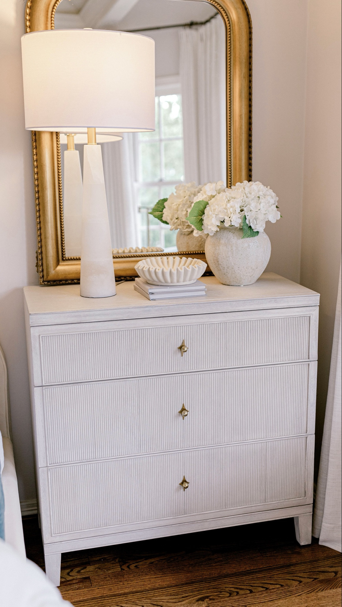 Chest nightstand 

#LTKHome #LTKSeasonal #LTKWedding