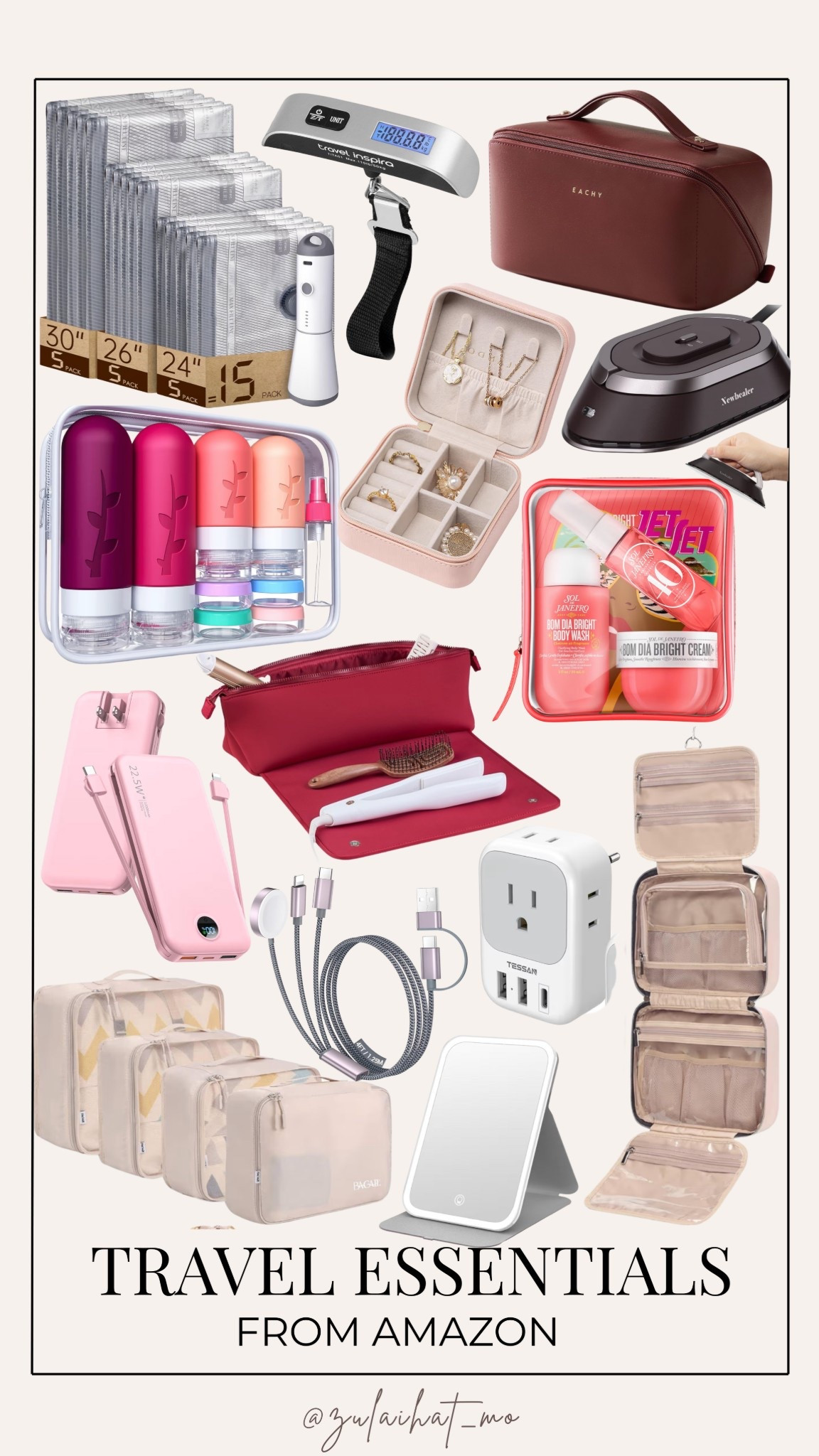Amazon Travel Essentials Every Stylish Girl Needs | Travel Must-Haves 2025

Whether it’s a weekend getaway or a quick business trip, these travel must-haves keep me organized, stylish, and stress-free 😍
From my favorite carry-on organizers to my go-to travel mini bottles, these are the things I *never skip.

💡 “Pro tip: Pack your liquids in small silicone travel bottles — saves space and TSA stress!”

Amazon travel essentials 2025, Amazon travel toiletry bag, Packing organization Amazon.





#LTKFindsUnder50 #LTKHoliday #LTKTravel