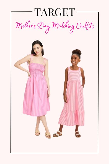 Mother’s Day matching outfit ideas! Mommy and me outfit from target 

#LTKkids #LTKstyletip #LTKfindsunder50