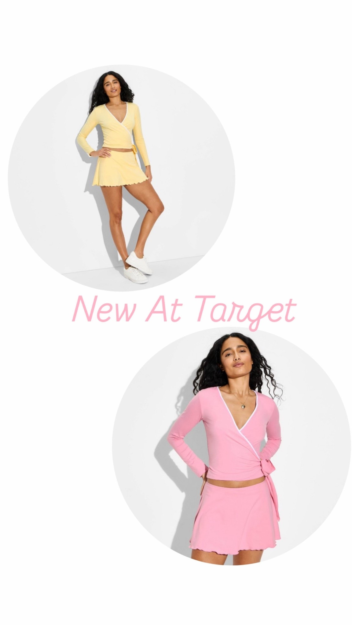 New matching sets ; new target arrivals ; wrap top ; butter yellow set ; pink set ; new active set ; Valentine’s Day outfit ; nursing friendly top 

#LTKValentine #LTKfitnessgoals #LTKActive
