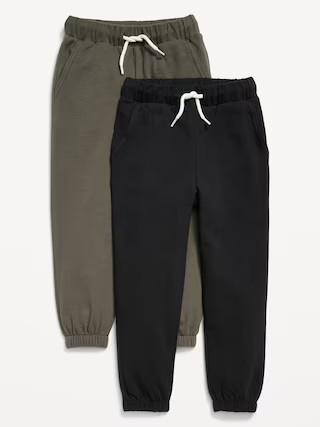 Cinched-Hem Jogger Sweatpants 2-Pack for Toddler Boys | Old Navy (US)