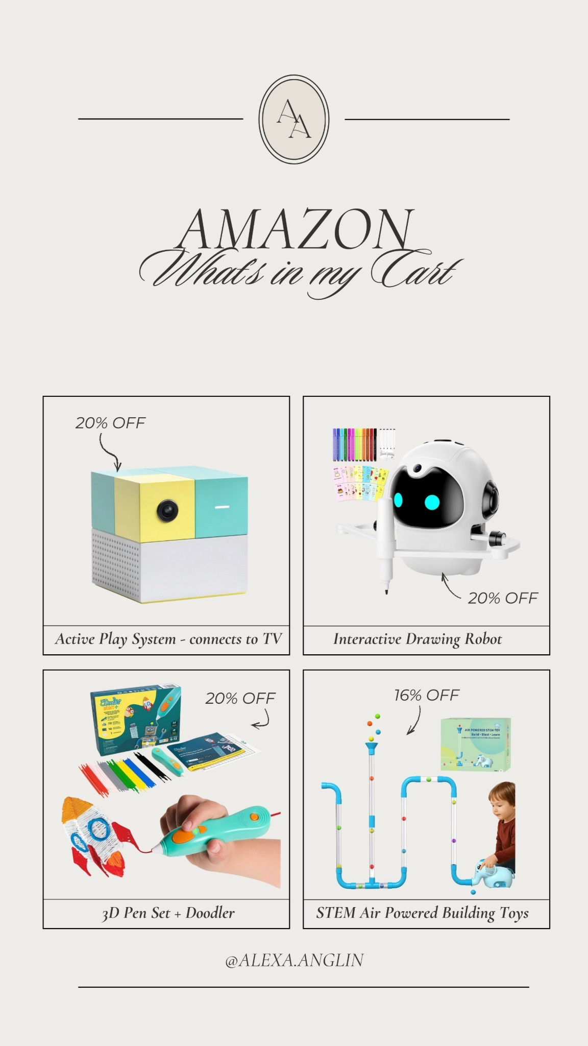 Holiday shopping is in full swing for me this week & here are some fun things I have in my @amazon cart for the boys! All currently on sale too!! 🙌🏼 // gift guide for kids // kids gift ideas // Amazon toys // unique gift ideas for kids 

#LTKHoliday #LTKSaleAlert #LTKGiftGuide