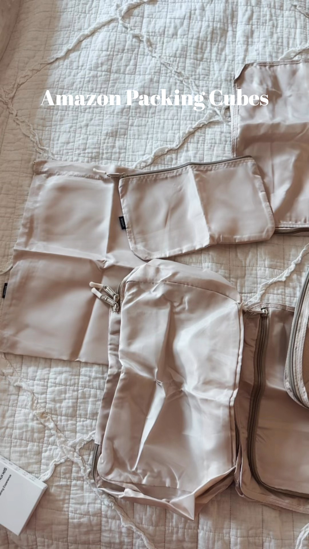 Amazon packing cubes for travel. 

#LTKSeasonal #LTKFindsUnder50 #LTKTravel