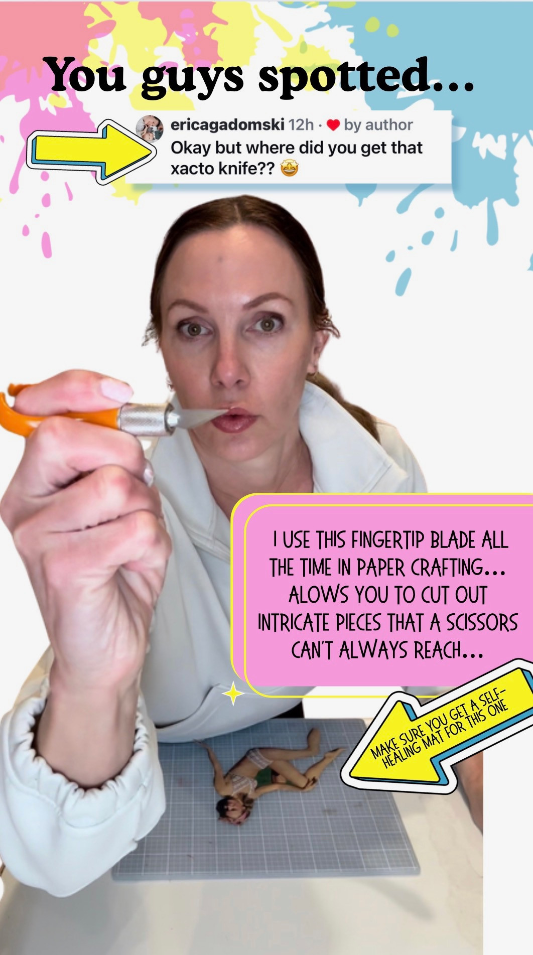 You guys spotted one of my crafting must haves! This knife is so precis is amazing for small crafting I'm always repurchasing these ✨



crafting, amazon finds, must haves, personalized, under $20 

 

#LTKHome