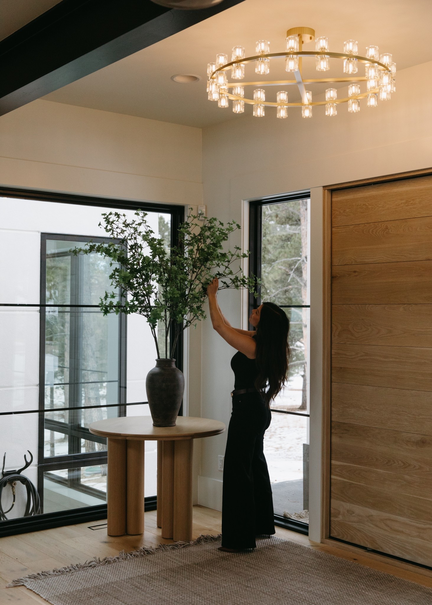 A little extra height in the corner of the room makes the space feel so much more balanced. The oversized branches work perfectly. Styled in the Rustic Brown Vase.

#LTKSeasonal #LTKHome #LTKspring