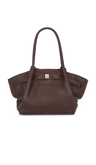 Hana Medium Tote Bag in Dark Brown | Revolve Clothing (Global)