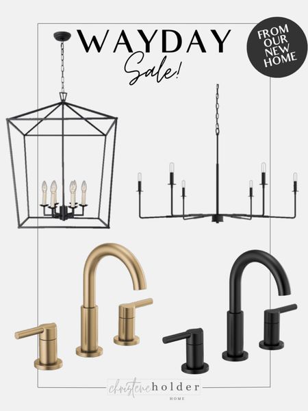 Wayday deals - finds on sale from our new build home. Lighting and bathroom faucets. 

Wayfair lighting, Wayfair light fixtures, Wayday, Wayfair sale 

#LTKsalealert #LTKhome