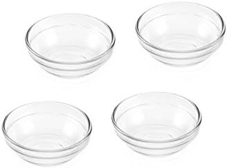 Greenbrier Mini Glass Pinch Prep Bowls Set of 4 | Amazon (US)