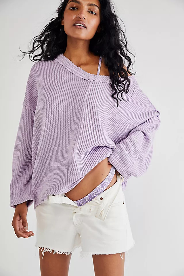 Easy V Sweatshirt | Free People (Global - UK&FR Excluded)