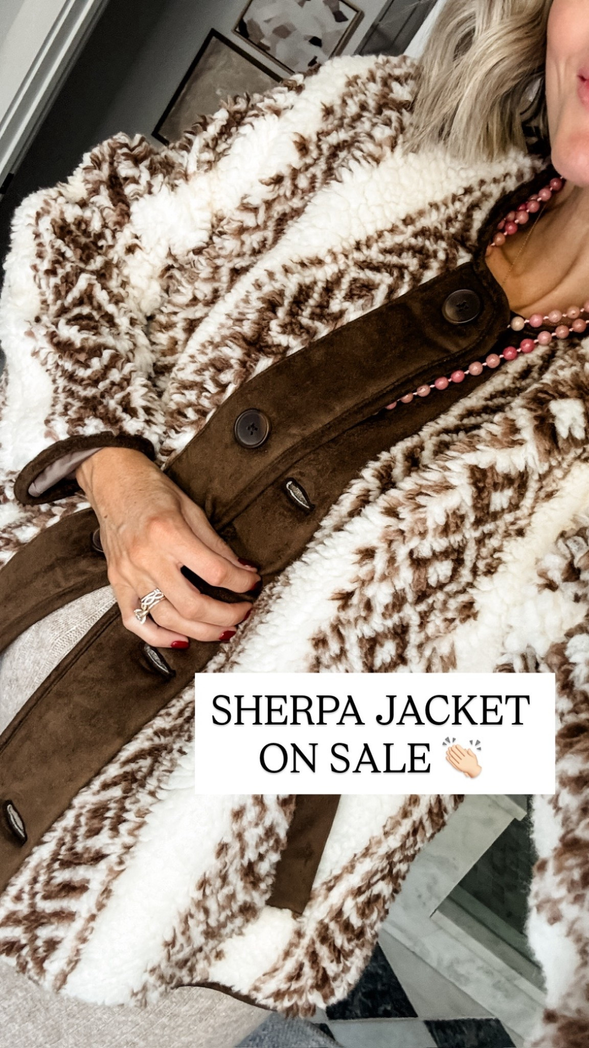 This Sherpa jacket is so cute for fall & winter! It would also make a great gift for her this holiday season! Grab it while it’s on sale today! Wearing XS. 

Loverly Grey, Old Navy, sale alert, Black Friday deals, Black Friday sale, Sherpa jacket

#LTKGiftGuide #LTKCyberWeek #LTKHoliday