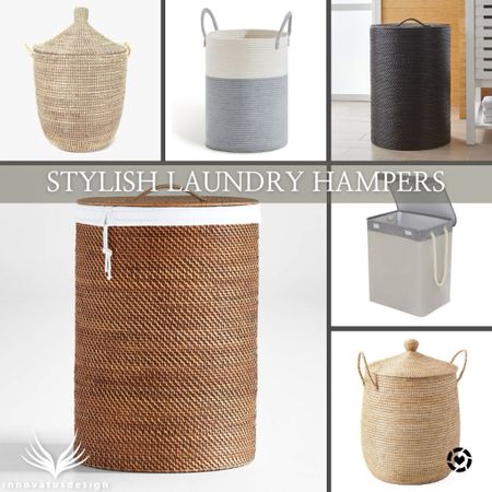 Laundry hampers don’t have to be unsightly. They can be super stylish and sit in a corner of a bathroom or bedroom! Here are our favorite stylish laundry hampers that can be left on show  

#LTKSeasonal #LTKfamily #LTKhome