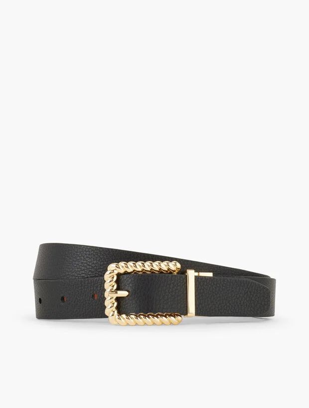 Reversible Leather Belt | Talbots