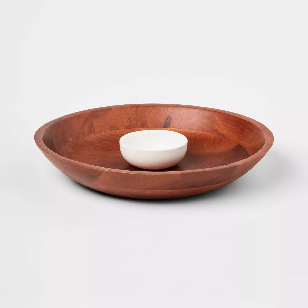 2pc Ceramic Signature Chip and Dip Serving Bowl - Threshold™ | Target