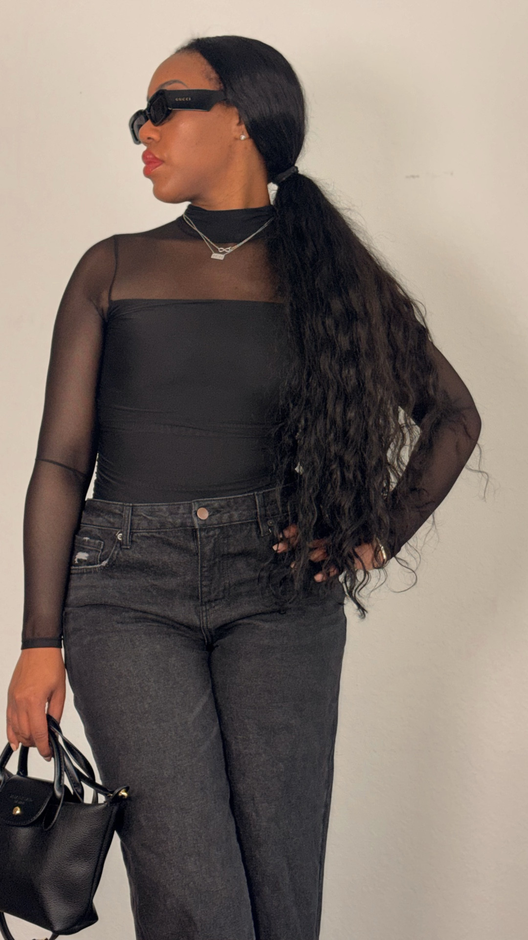 Minimal black outfit 🖤
Mesh top, black jeans and my favorite everyday bag.
Everything linked here


#LTKspringtrends #LTKootd #LTKspring