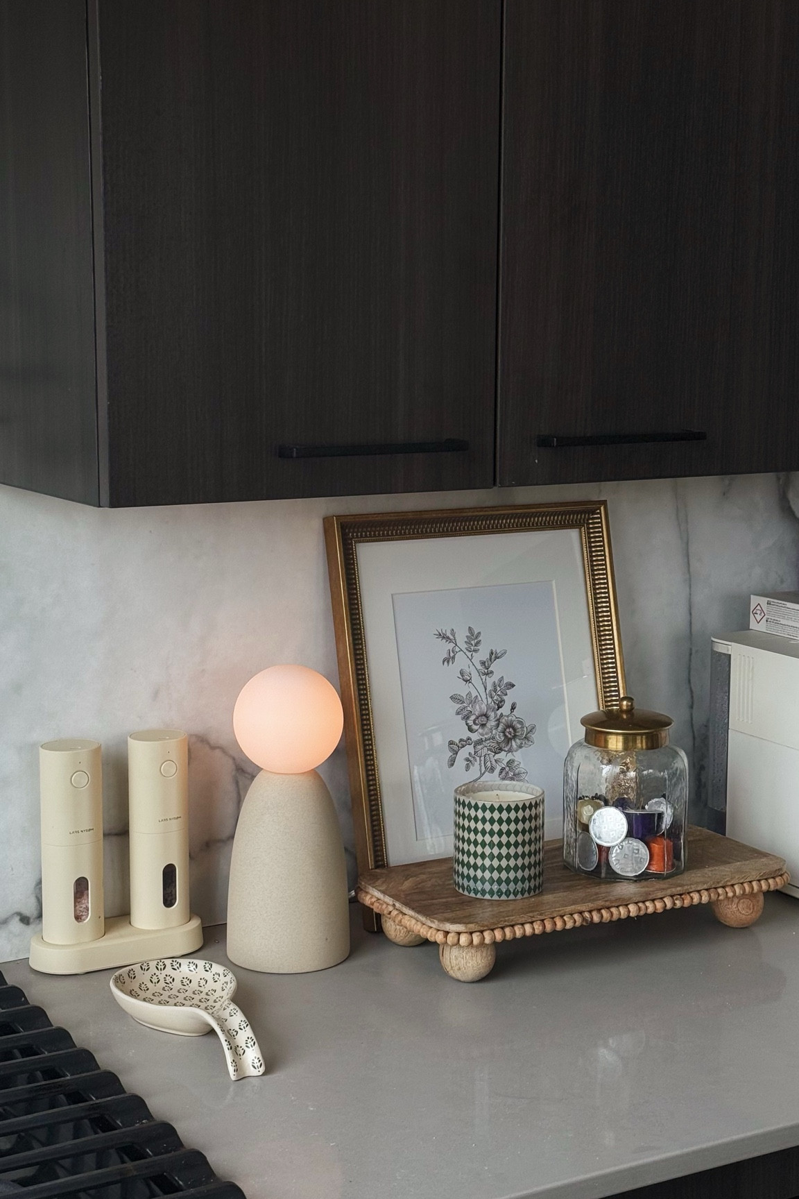 new kitchen additions & holiday candle 🤍 

#LTKGiftGuide #LTKHome #LTKootd