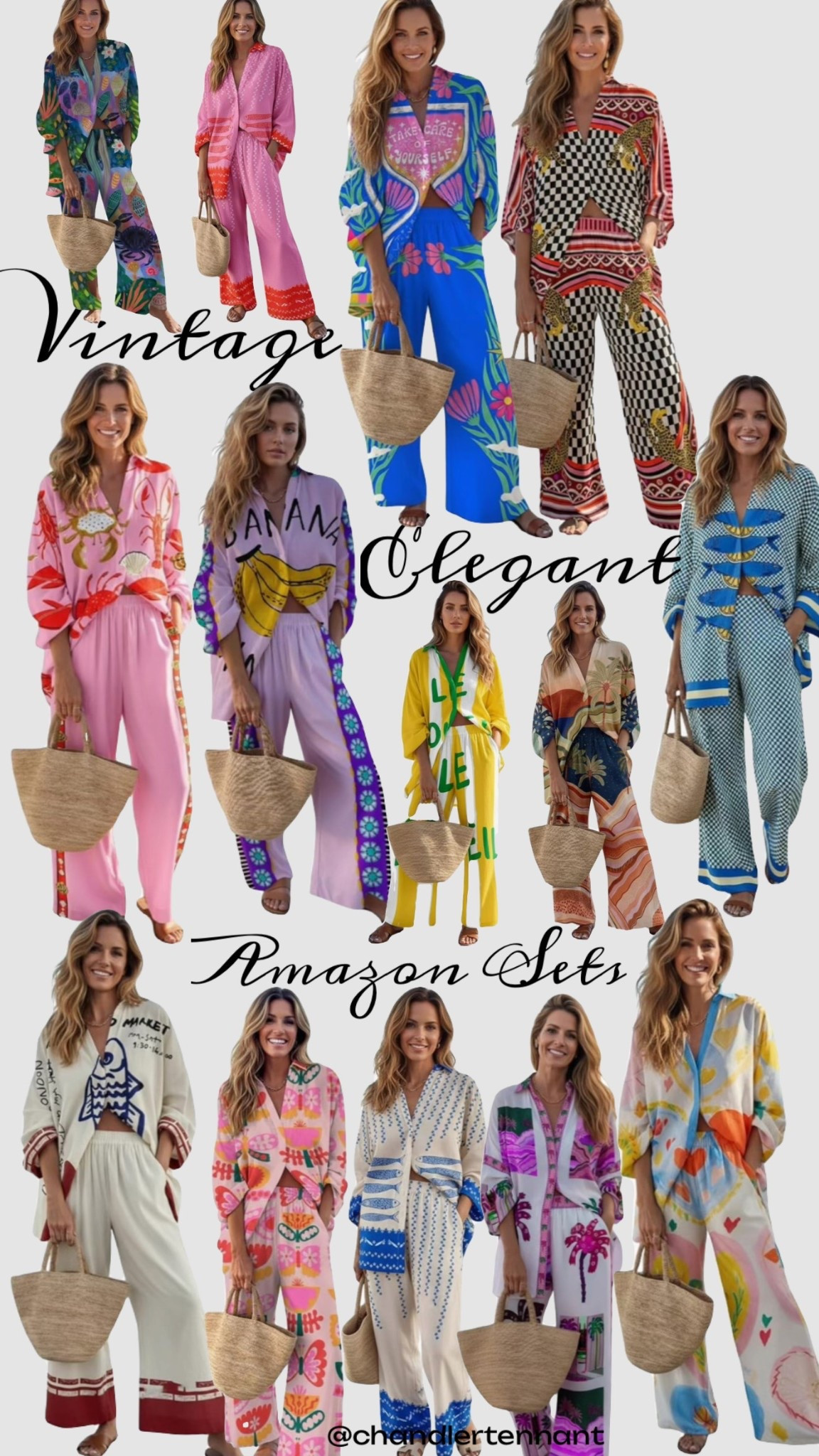 Vintage elegant Amazon sets for vacation!
Love every single one of these and how high quality they look! 

#LTKootd #LTKFestival #LTKTravel