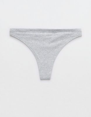Superchil Cotton High Cut Thong Underwear | Aerie