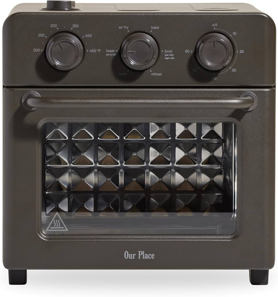 Our Place Wonder Oven | 6-in-1 Stainless Steel Air Fryer Toaster Oven Combo with Basket, Rack, Pa... | Amazon (US)